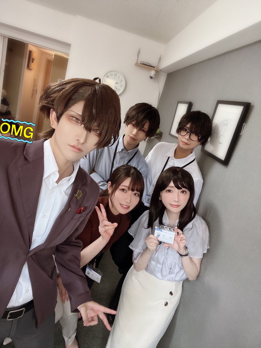 kg12_2's tweet photo. cosplay 🌈🕒/ｶﾛ賀美/ \ﾔﾄ🏢 ※微捏造有
本日はｶﾛ賀美ｲﾝ⼣ﾞｽﾄﾘ𐨯ㄦにて企画会議でした◎社員の皆様と一緒に😌 https://t.co/g7F31r9omo