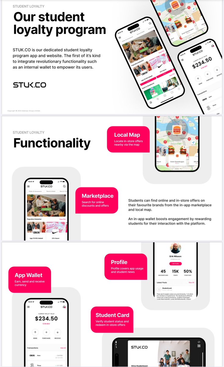 addreax's tweet photo. Our Student loyalty program by @stuk_co. A quick overview of core functionality including the #BSV wallet https://t.co/Iz7ISgKKSx
