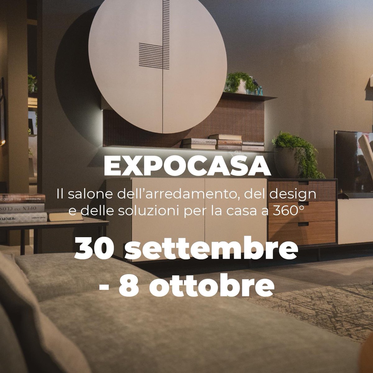 SaveTheDate 🗓️ 

🎨 28/09 - 1/10: Abilmente - Il Salone delle Idee Creative 
💎 29/09 - 1/10: Euromineralexpo 
🛋️ 30/09 - 8/10: Expocasa Torino 

#LingottoFiere #Torino #Eventi #eventiatorino