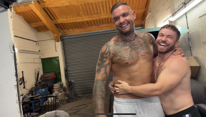 Brand new movie featuring Gabriel Cross and I getting more relaxed and intimate in each others company