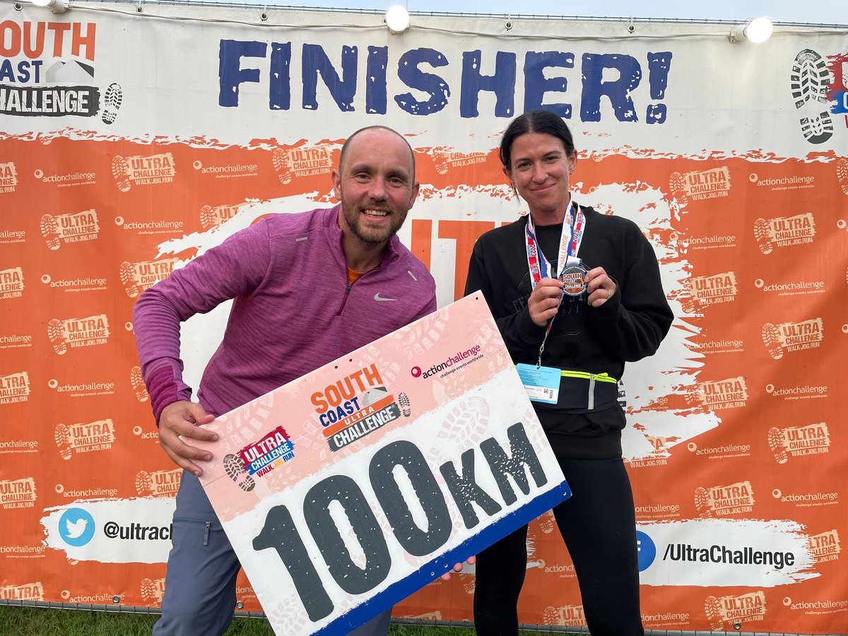 AndyBarnett17's tweet photo. Can you walk 100km in day?

With 13 minutes to spare, I can say yes you can.

The @UltraChallenges South Coast Challenge, all done in just under 24 hours.

We wanted to raise a bit of money for @AnthonyNolan, and as always any donation is appreciated: 

 https://t.co/oETFrbeR4h https://t.co/tQXHnpnPMp