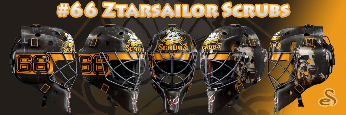 eSwahn_'s tweet photo. Doing some goalie mask banners. Need one msg me https://t.co/rNmBFc7oCn