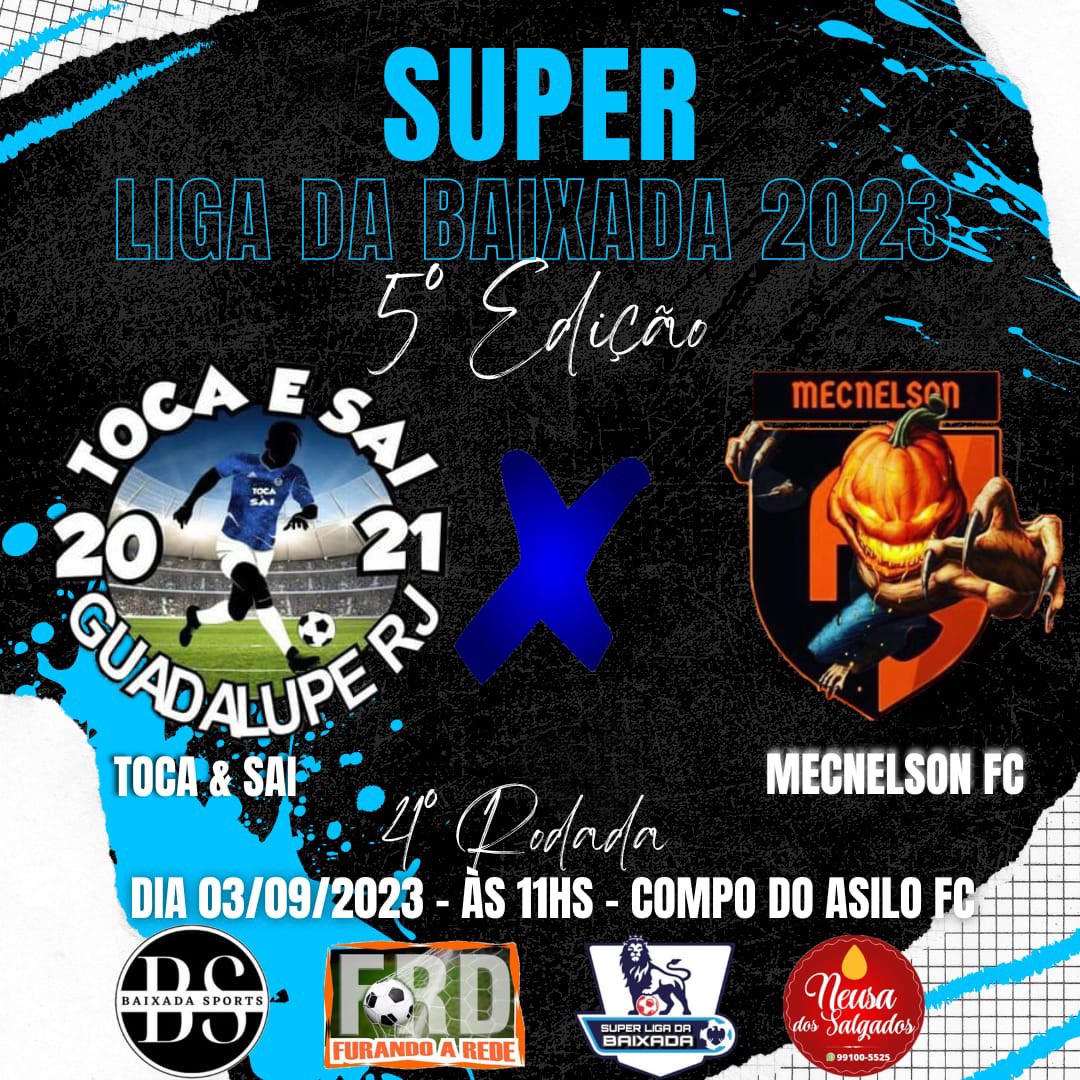 toca_sai23's tweet photo. Bom dia, hoje o Toca e sai tem compromisso com a liga da baixada, um jogo onde duas equipes buscam os 3 pontos, jogo bom e importante para o decorrer da competição.
com humildade e os pés no chão, chegaremos ao objetivo.
#avantetocaesai https://t.co/jEWLM6ExO8