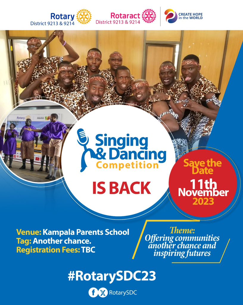 🎤🕺 Exciting news! Our <a href="/RotarySDC/">#RotarySDC24</a> is back and better than ever! Get ready to showcase your talent and passion on stage under the theme “Offering communities another chance &amp; inspiring futures” 🌟 #RotarySDC23