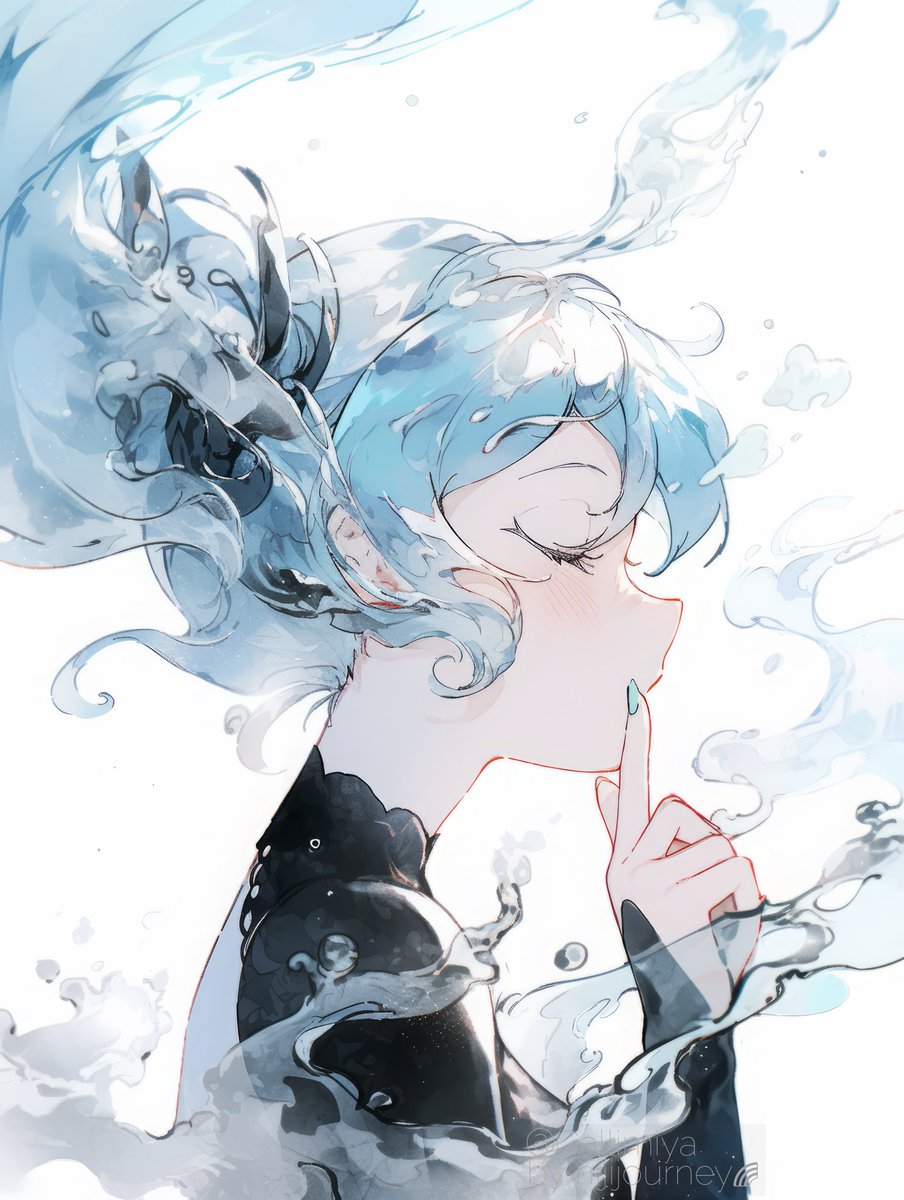 Callimiya's tweet photo. 水天一碧、初音ミクさん https://t.co/7cWA0Mi0xo