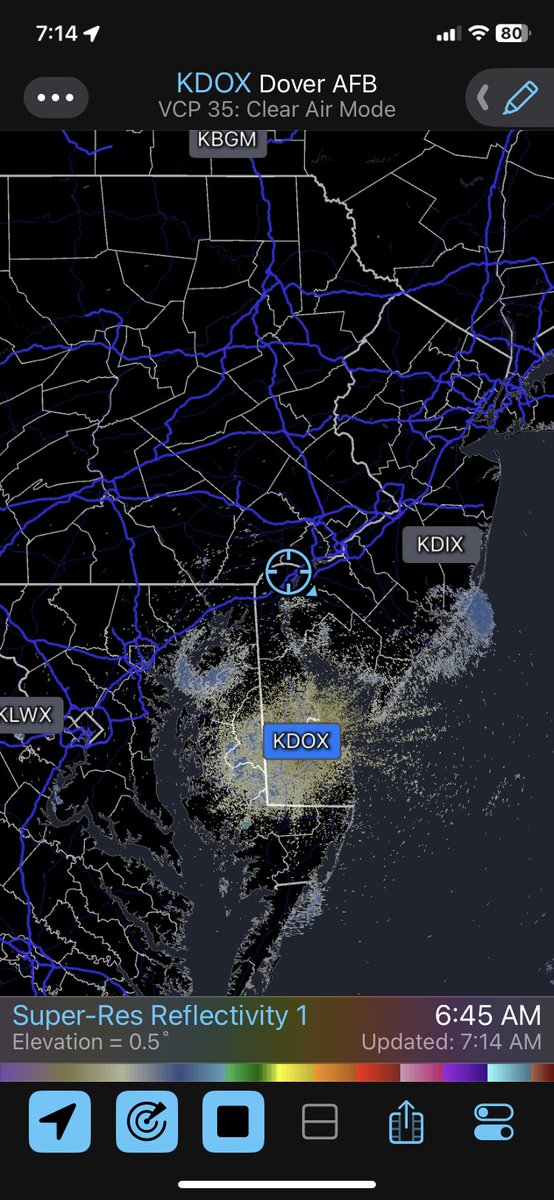eclipse0rah's tweet photo. @HurricaneNBC10 Hey Glenn! Hope all is well. I live in DE and have noticed an odd reoccurring cloud formation. It doesn’t seem like a ghost reflection. My wife wasn’t as interested in this and said I should ask you if you have any thoughts. Miss the bow tie on tv. Best wishes. https://t.co/wnaPjYztmu
