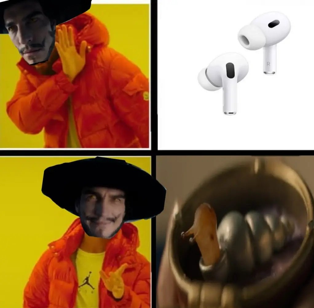 DailyOPMemes's tweet photo. Anime : One Piece x Live Action 

Snail Pod >>> Earpod https://t.co/yfWnkOOLtv