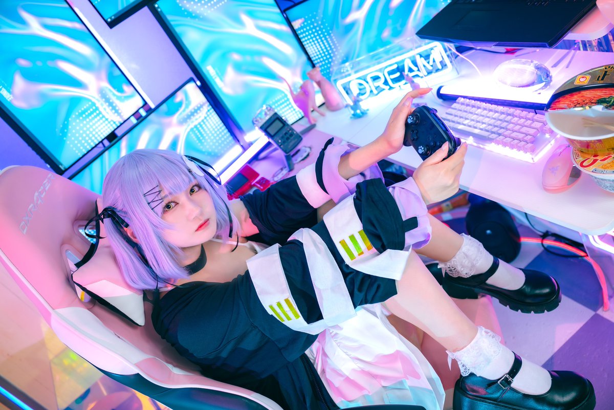 ぶいすぽっ！ 紫宮るな コスプレフルセット 紫宮るな コスプレ ぶいすぽ