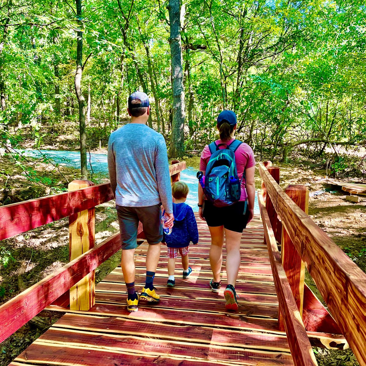 TurkeyMTN's tweet photo. 100s came out to check out the new Tvlse Nene (Tulsa Trail) already! This new, family-friendly 1-mile pedestrian only trail has lots of shade, benches and boulders strategically placed for rest stops, and is never more than 10 minutes from the car. Come check it out soon! https://t.co/m9u0KJL5ax