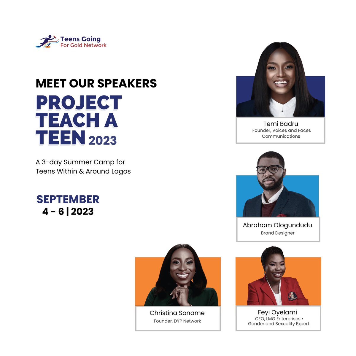 Teens Going for Gold Network tweet media