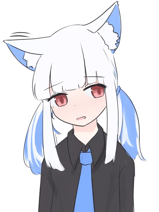 これは内輪用に描いたネコミミツインテロリ相川ちゃん 