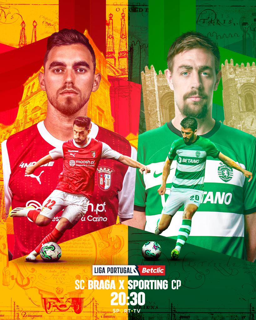 ligaportugal's tweet photo. 🛡 𝕲𝖚𝖊𝖗𝖗𝖊𝖎𝖗𝖔𝖘 vs. 𝕃𝕖𝕠𝕖𝕤 🦁
⏳ Falta cada vez menos para o pontapé de saída! ⚽️
Quem levará a melhor? 🤔
#LigaPortugal #LigaPortugalBetclic #CriaTalento #NãoPára #OFutebolEsTu #SCBxSCP https://t.co/qMU4xZxTlA