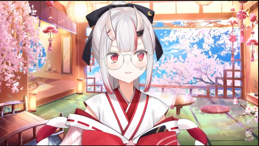 百鬼あやめ「ポニテのリボンがかわ余じゃの～#百鬼あやめ5周年 」|橋口隼人のイラスト