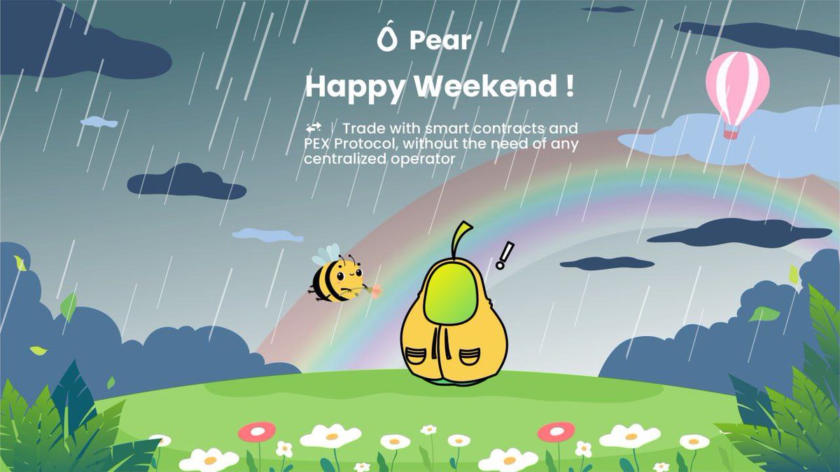 Hello, #PearDAO enthusiasts! 🌟📊

It's time for a weekend of fruitful trading with our OTC service. 📈💼 Kick back, relax, and trade effortlessly with personalized support. Here's to a weekend of successful trades and financial growth! 🚀💰 #HappyWeekend #P2P