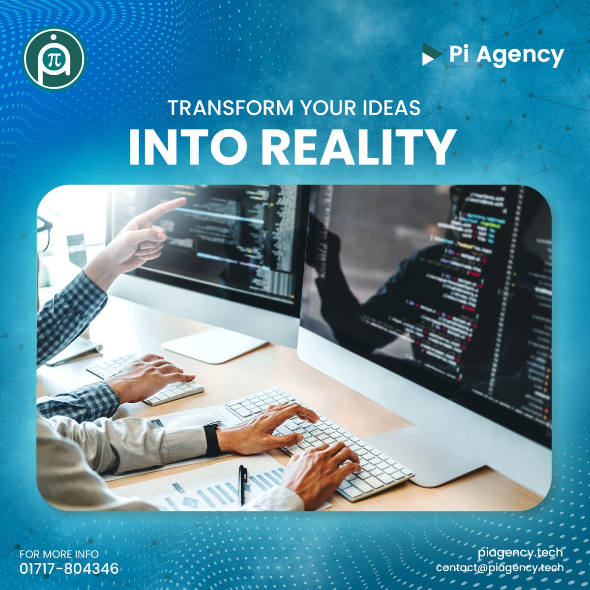 AgencyPi46588's tweet image. Did you know? 🤔 Websites with exceptional design and development earn 2.5 times more user engagement! Get ready to transform your website idea into reality. 💡✨ #WebDesignStats #Webdesign #SoftwareDeveloper