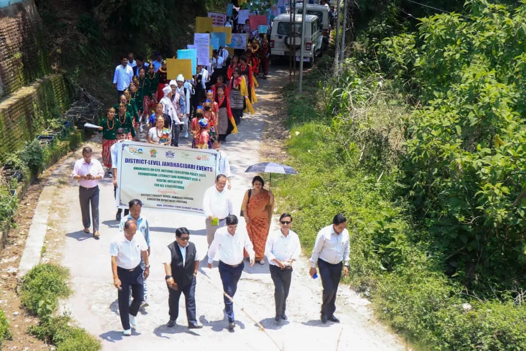 #G20India: Catch the glimpses of the mammoth Janbhagidari movement around 4th EDWG which involved over 1.4 crore community members in addition to students and teachers. They joined in engaging activities like prabhat-pheris and rallies to learn about India's G20 presidency and…