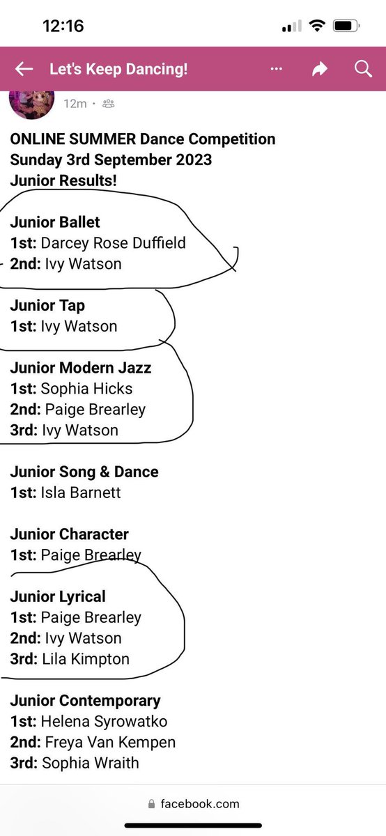 watson1106's tweet photo. All I can say is my girl nailed it. Entered 5 comps, placed in all 5. What a result 👌🏻🙌🏻💪🏻🩷 https://t.co/h5F2lJIKoS