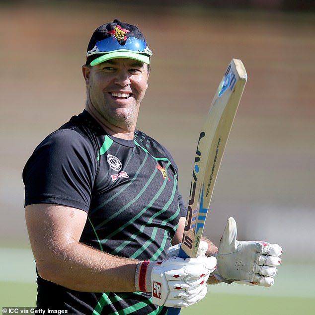 CCCZimbabwe's tweet image. 🟡We stand together with the nation in grieving the loss of a legendary cricketer, Heath Streak. He was 49. He represented our country with great honor and distinction throughout his career. Our heartfelt condolences go out to his wife and family during this difficult time. May…