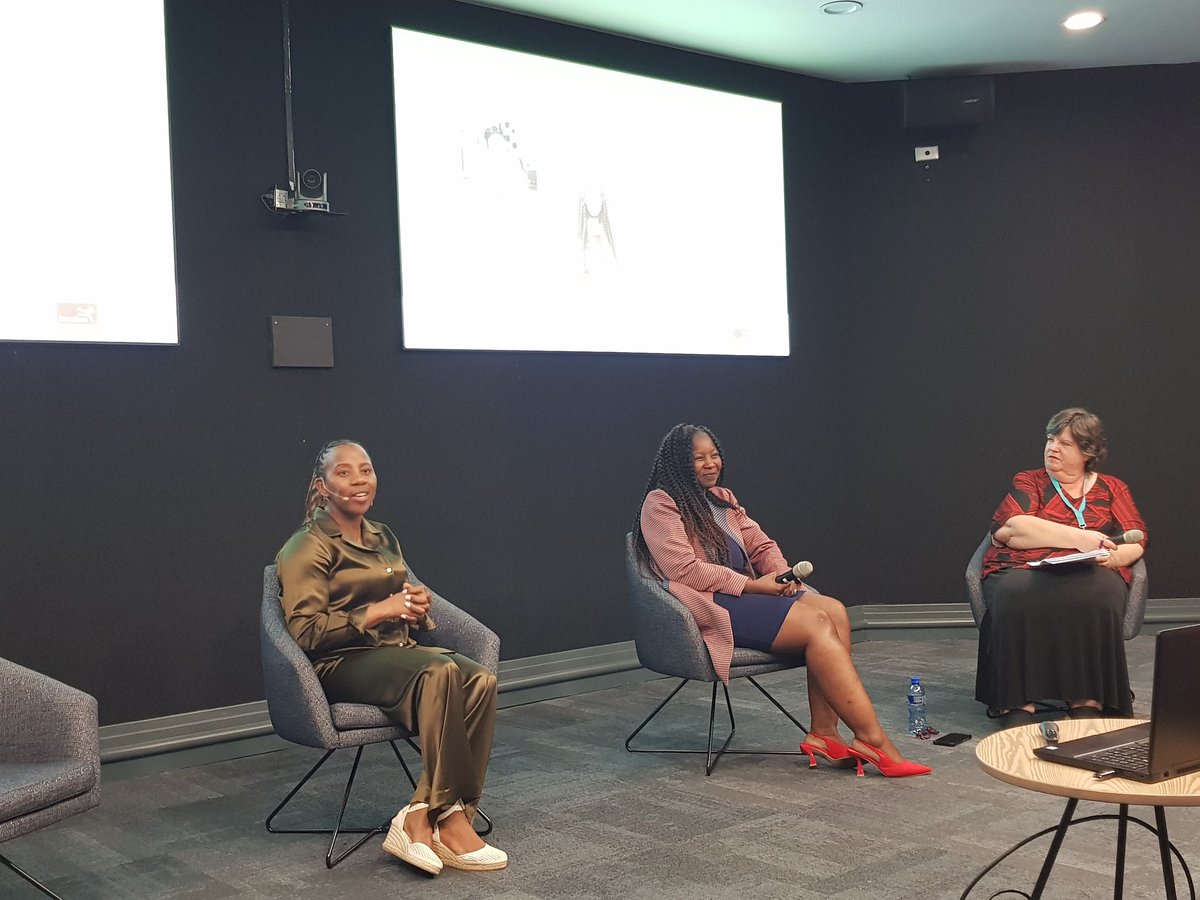 An enlightening panel discussion with Nobantu Masebelanga and Prof Salome Maswime on Empowering Circles: Building Strong Supportive Networks. #WomenInHealth #WIH23 #ISeeHER #ISupportHER #IAmHER @AltronHealth @FNBSA @healthiq_za @LancetLab_ZA @ClinixHealthSA @MPSdoctorsRSA