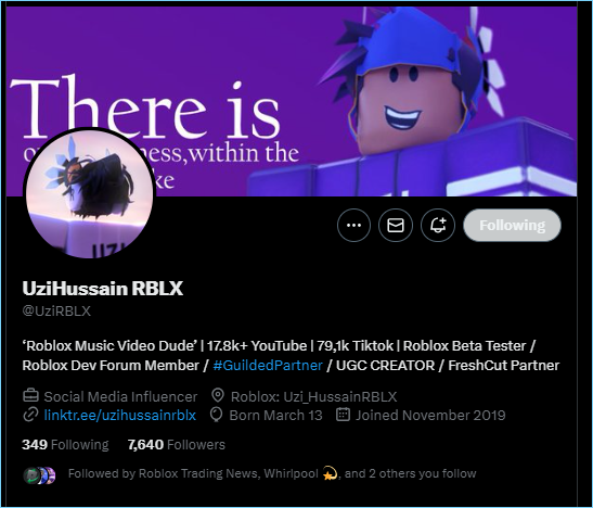 RobMinecraftYT1's tweet photo. @UziRBLX gamerofplays837 https://t.co/BVjmKwDtaz