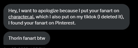 Also... This is part of the reason, this is not the only example of this happening to me. People really think that Pinterest means it's a free for all lol.
