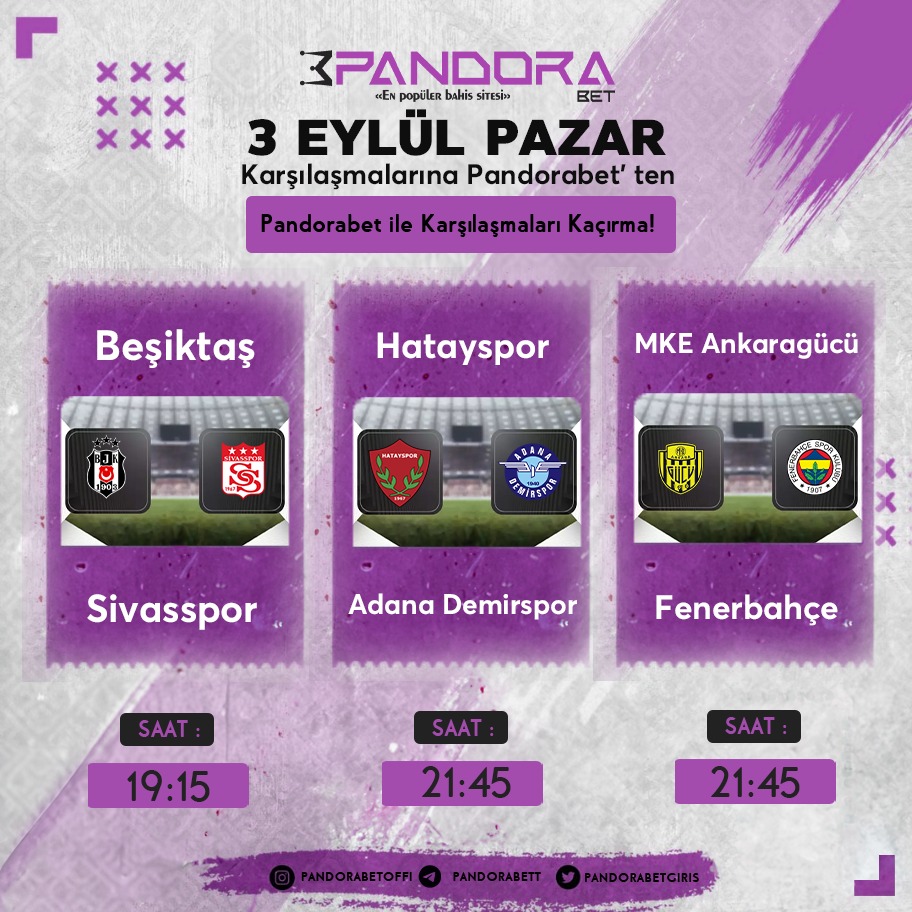 🆘 PANDORABET İLE HAFTA SONU HEYCANI
       
💸 1000 TL YATIRIMA 300 TL NAKİT BİZDEN + 50 FREESPIN/FREEBET           
      
 💸 500 TL YATIRIMA 150 TL NAKİT BİZDEN + 50 FREESPIN/FREEBET          
       
🎁  YATIRIMINIZDAN HEMEN SONRA CANLI YARDIMA BAĞLANARAK TALEP EDEBİLİRSİNİZ
