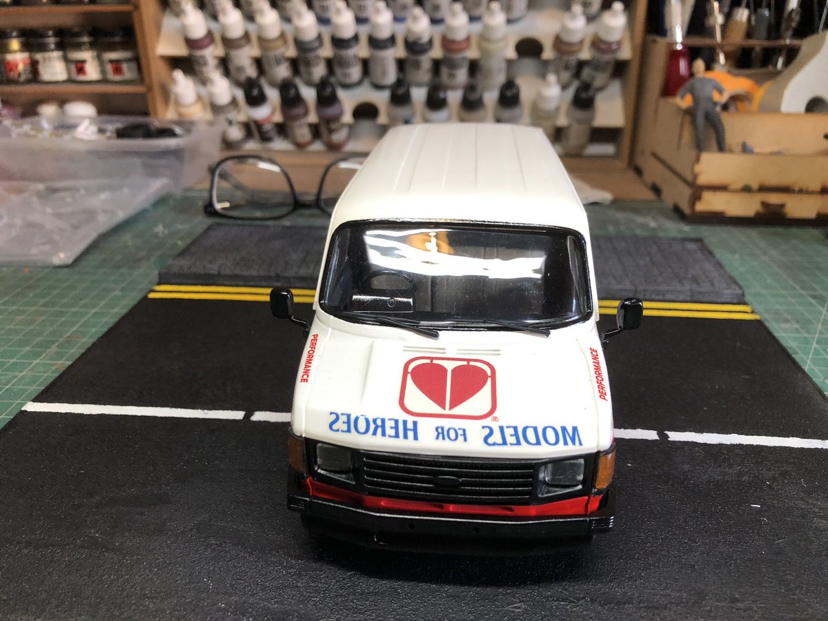 afv_modeller's tweet photo. Finished my @modelsforheroes Racing Team Support Van.
Trailer ready to be hooked up. https://t.co/dkHWYHhy12