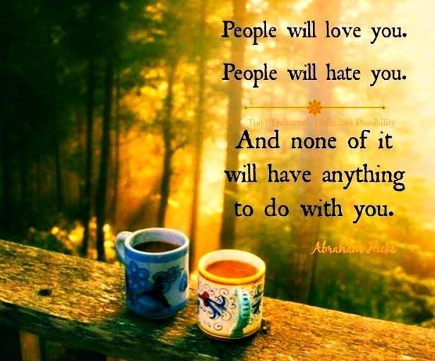 ToddTreharne's tweet photo. What other people think of 
you is none of your business. If 
you start to make that your business, you 
will be offended for the rest of 
your life. 
~ Deepak Chopra
#ThinkBIGSundayWithMarsha 
#sundayvibes https://t.co/yEQ9oflEaq