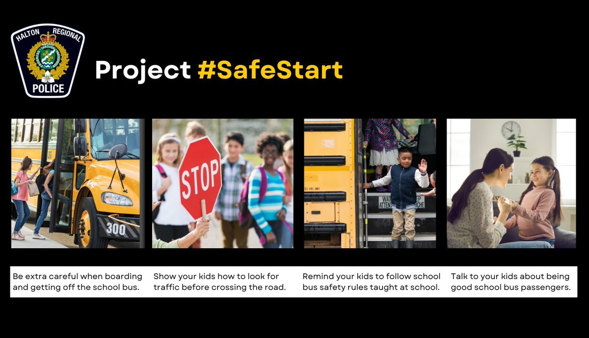 HaltonPolice's tweet image. ATTENTION PARENTS: Check out our tips for talking to your kids about getting to and from school safely. Learn more about #SafeStart here: bit.ly/47QJvxd