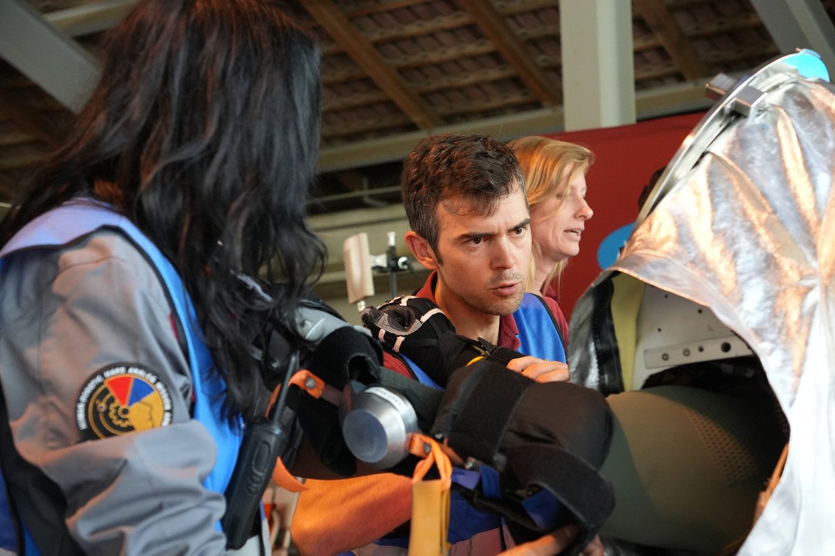 #AMADEE24 training weekend ends today. 💪 The last few days have been exhausting but rewarding. 
Special shout out to #communale_oe, Feuerwehr Bruck-Waasen, Sandgrube Fa. Ecklmair for supporting this dress rehearsal. 👏

📷: OeWF/Arnaud Becker