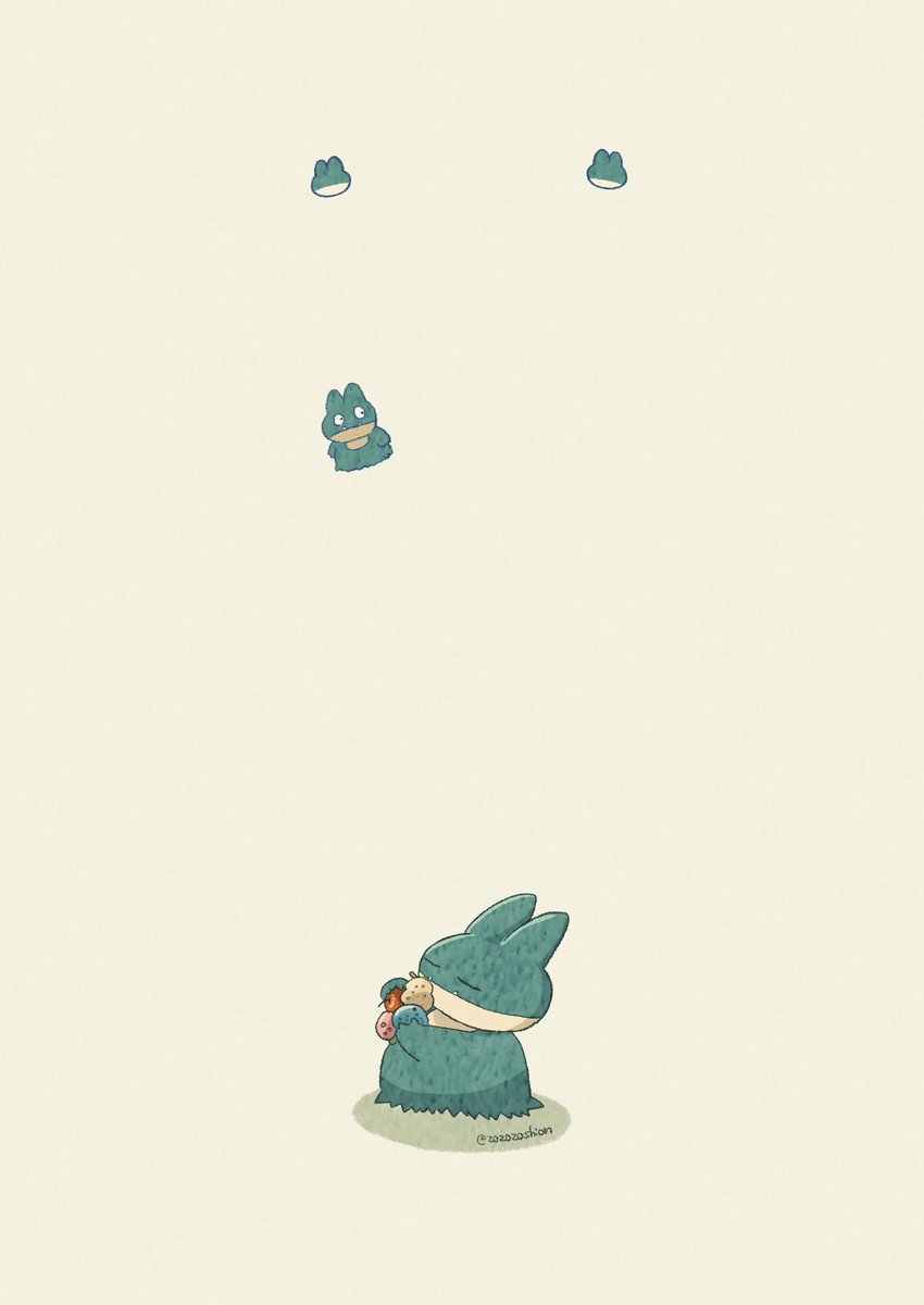 待ち受けにつくったゴンベ