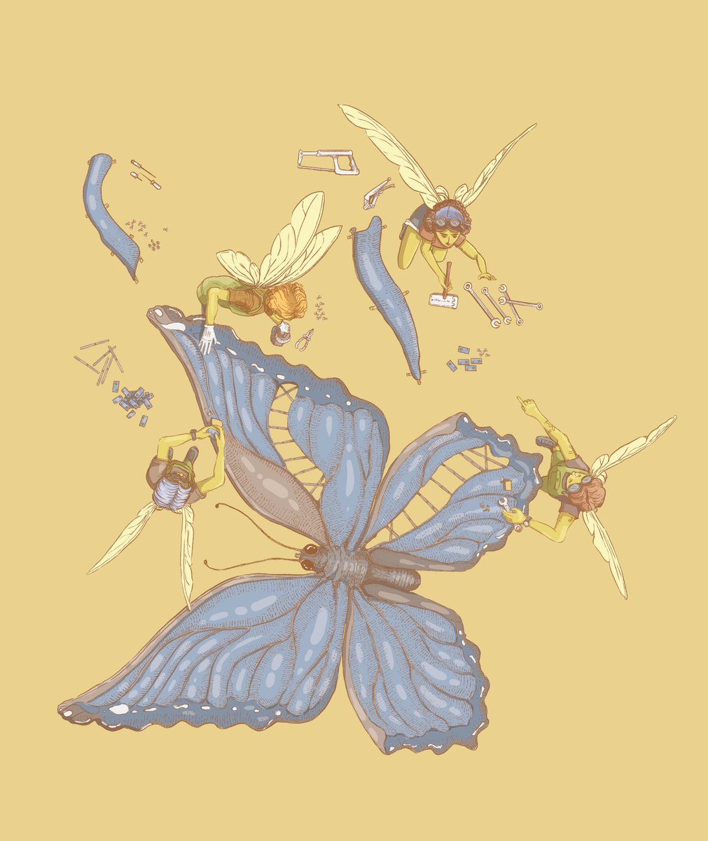 TmarcoH's tweet image. Week 36. 🇨🇷🦋👉 sundaysketchbook.art #bugoftheweek