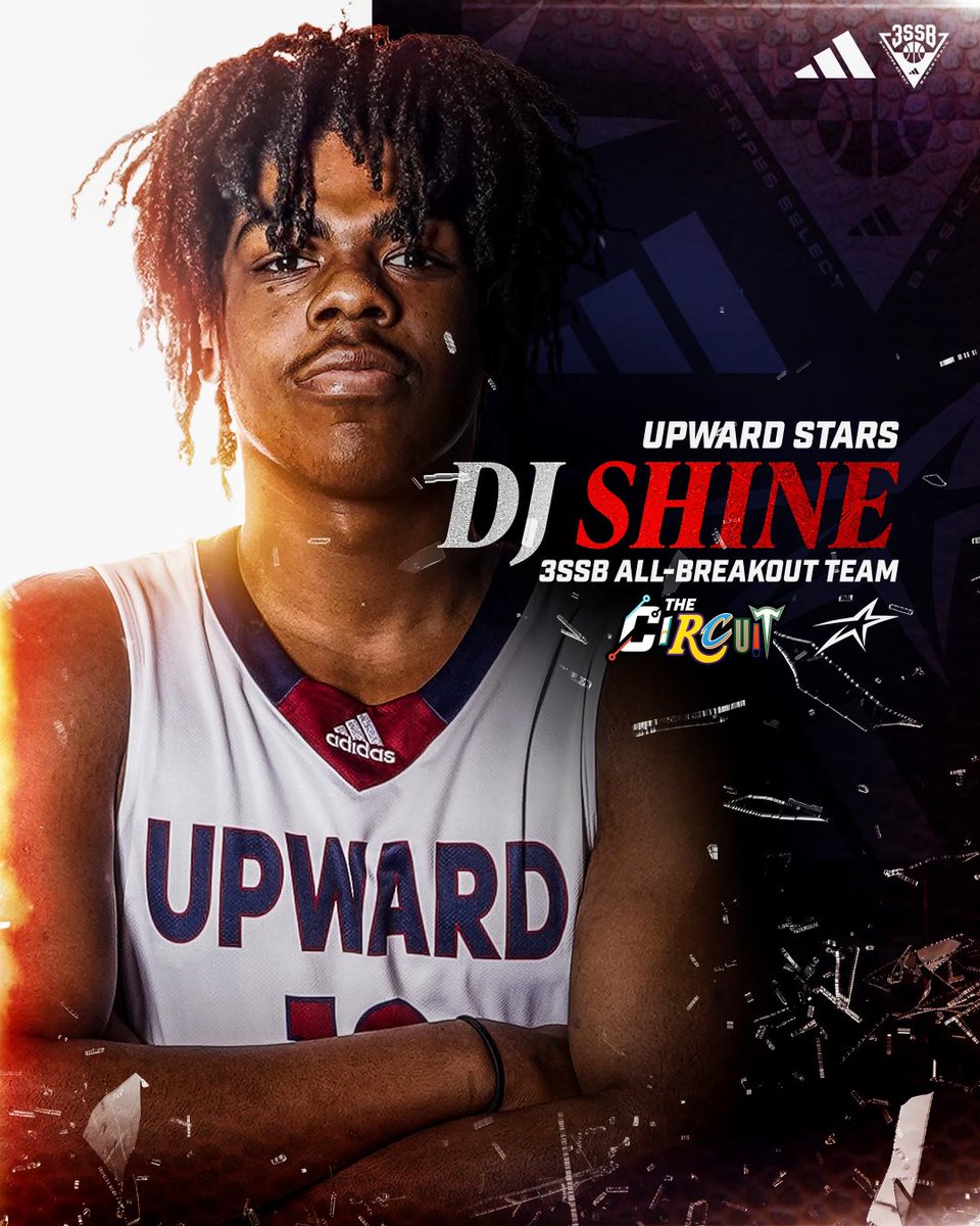 #SundayShoutout @DJ_shine2 ↗️✨///🏀 #UpwardStars #3SSB 
@zwatsonmedia 🎨 @3SSBCircuit