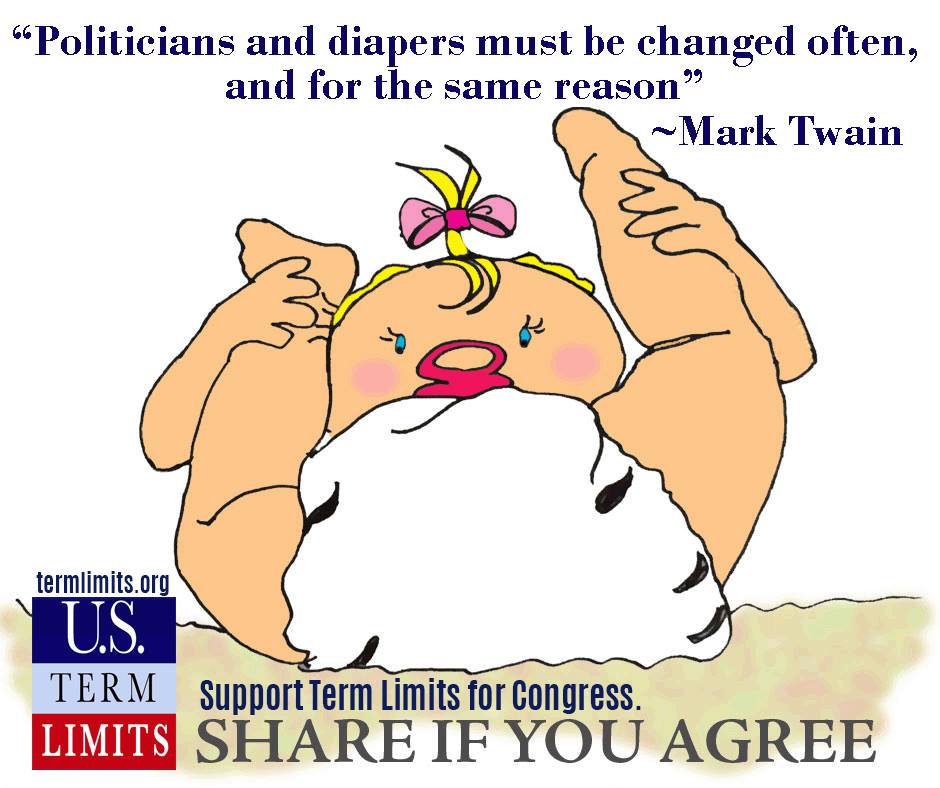 I guess things have only gotten worse since Mark Twain was around... Like and share for term limits on Congress.
