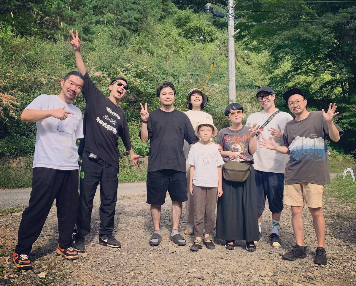 秘境祭2023、雨も降らず最高のロケーションでした♪

SAIRUやMAHINA Apple、RHYDA&amp;snuc、焚き火Dub、Yogurt君、SUPER CATSたちと一緒に参加できたのが感無量で。

キノシタリュウ君はじめ秘境祭メンバーの皆さん、本当にありがとう&amp;お疲れ様でした！

※楽し過ぎて写真は帰り際のこれだけでした。。