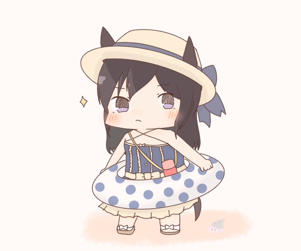 #夏が終わりそうだし今年描いた水着絵を貼ろう
ベルちゃんが居なかったらネタだけになってた 