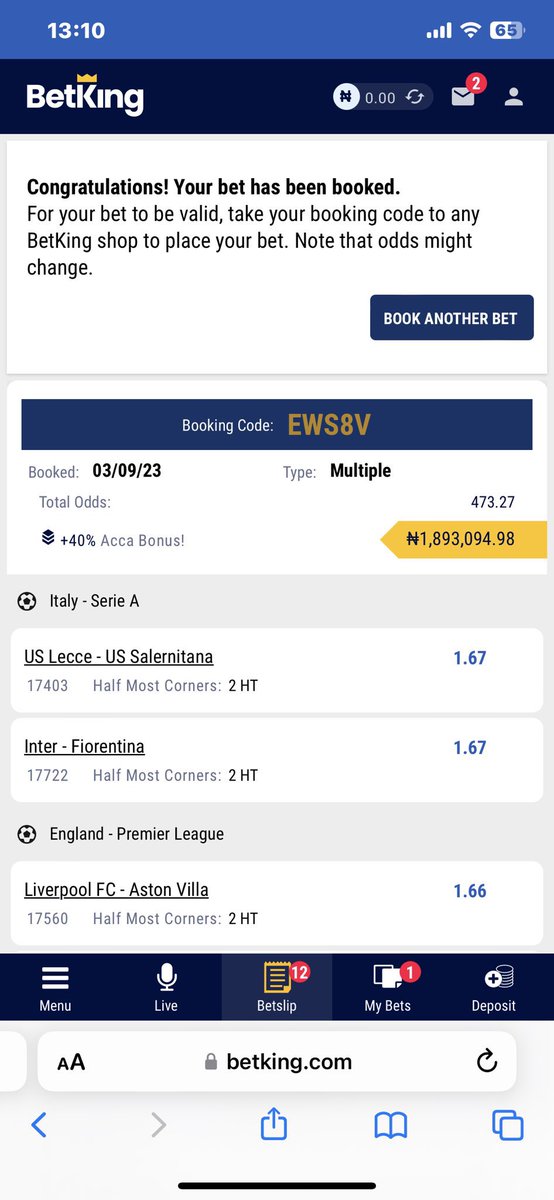 TheRealCEOAmber's tweet image. 500 odds. EWS8V. @BetsMane