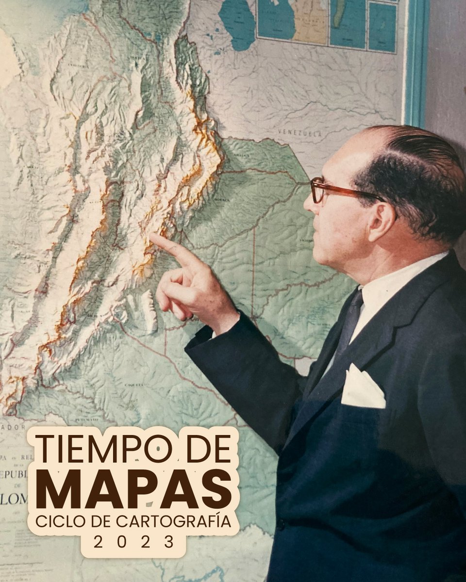 BibliotecaNalCo's tweet photo. ¡Septiembre es el mes de los mapas en la #BibliotecaNacional!

Del 13 al 30 de septiembre de 2023, el ciclo Tiempo de mapas propone una agenda híbrida —presencial y virtual— de talleres, conferencias, presentaciones y otras actividades.

Conoce más en https://t.co/uN6zNrQke9 https://t.co/1QJrkBQSmw