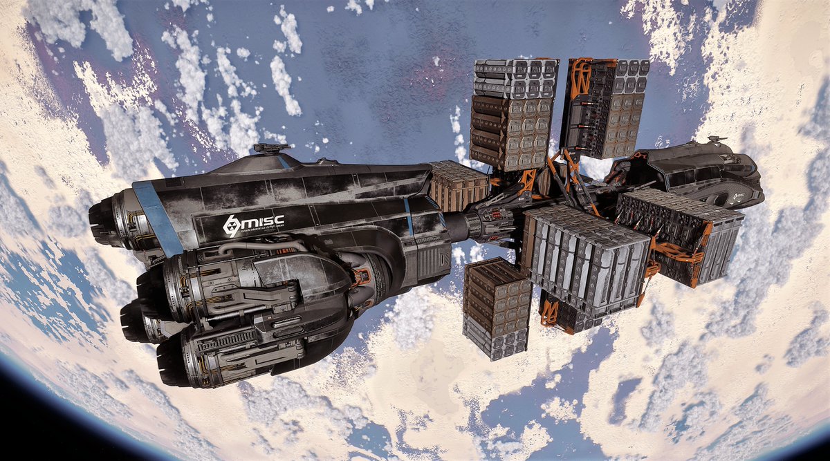 BladeHattori's tweet photo. Heavy metal transport! Slinging scrap/iron around Stanton! #HullC
💫🚀💸🍻😎🦾🤘✨
#StarCitizen #virtualphotography @RobertsSpaceInd https://t.co/jm05aO82q2