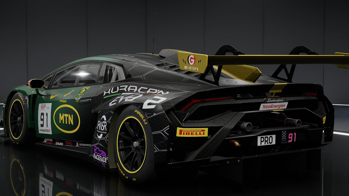 6 Days to the start of the Rugby World Cup, and we at <a href="/PWSRSA/">PWSR</a> being BIG fans, will be showing our support this week with some custom liveries representing the #Springboks. GOOOO #Bokke.