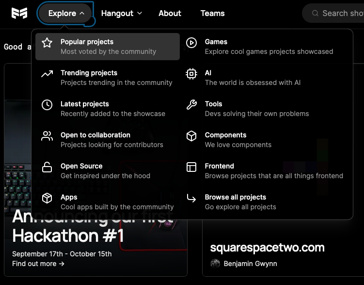 thefullstacknet's tweet photo. This September Hackathon - What are you going to build? 

Check out the categories on The Full Stack for inspiration. https://t.co/8cBZ31i4Em