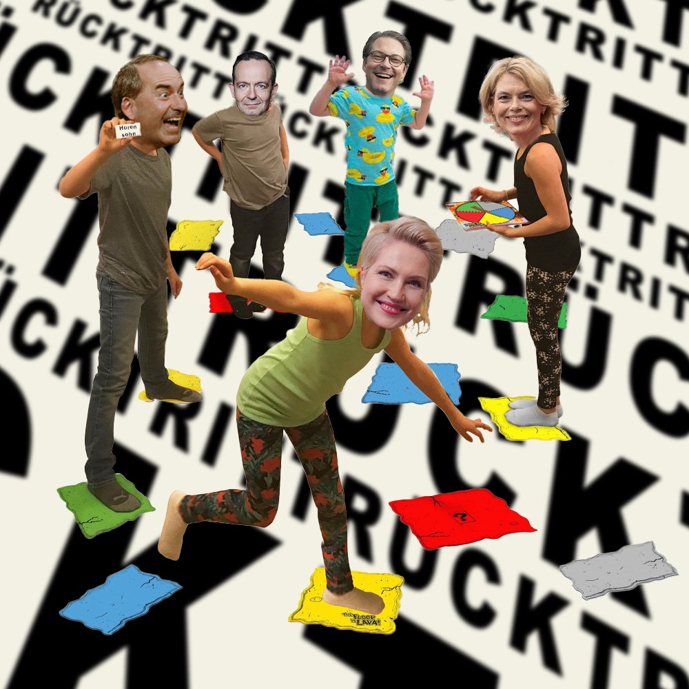 Der Boden ist Rücktritt.