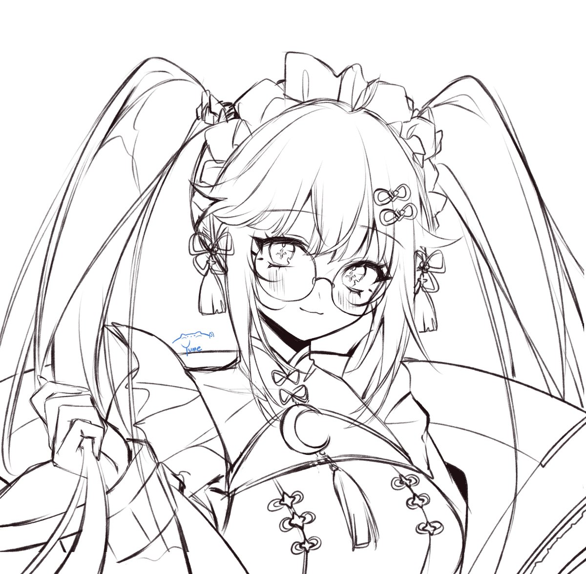 Yumenkk's tweet photo. Fighting art block (๑و•̀ω•́)و✨ https://t.co/8dhZ2nhE3l