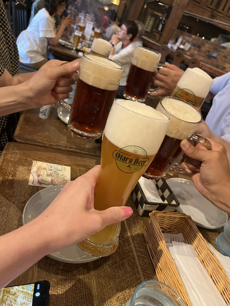 saintjust1017's tweet photo. いっぱい歩いた後の小樽ビールが最高だった😆
#MD小樽 https://t.co/8M8koy2mC2