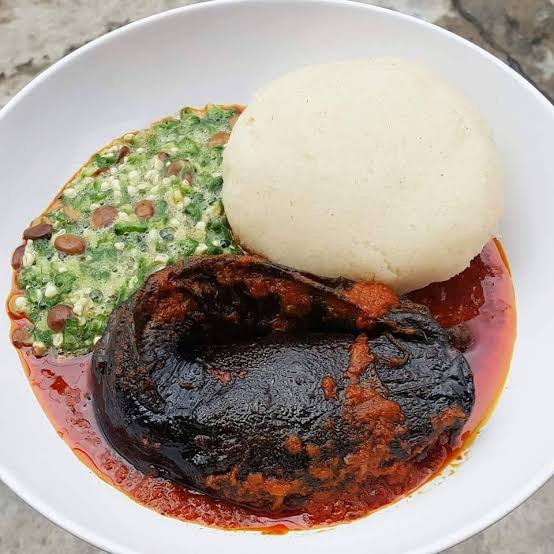 AKURECITY's tweet photo. Which of this frame is your favourite Stew/Soup with Pounded Yam?
#Frame1: Pounded Yam with Okro +Pepper Stew
#Frame2: Pounded Yam with Vegetables stew
#Frame3: Pounded Yam with Egunsi stew
#Frame4: Pounded Yam with Ogbona soup https://t.co/61swfq7Zat