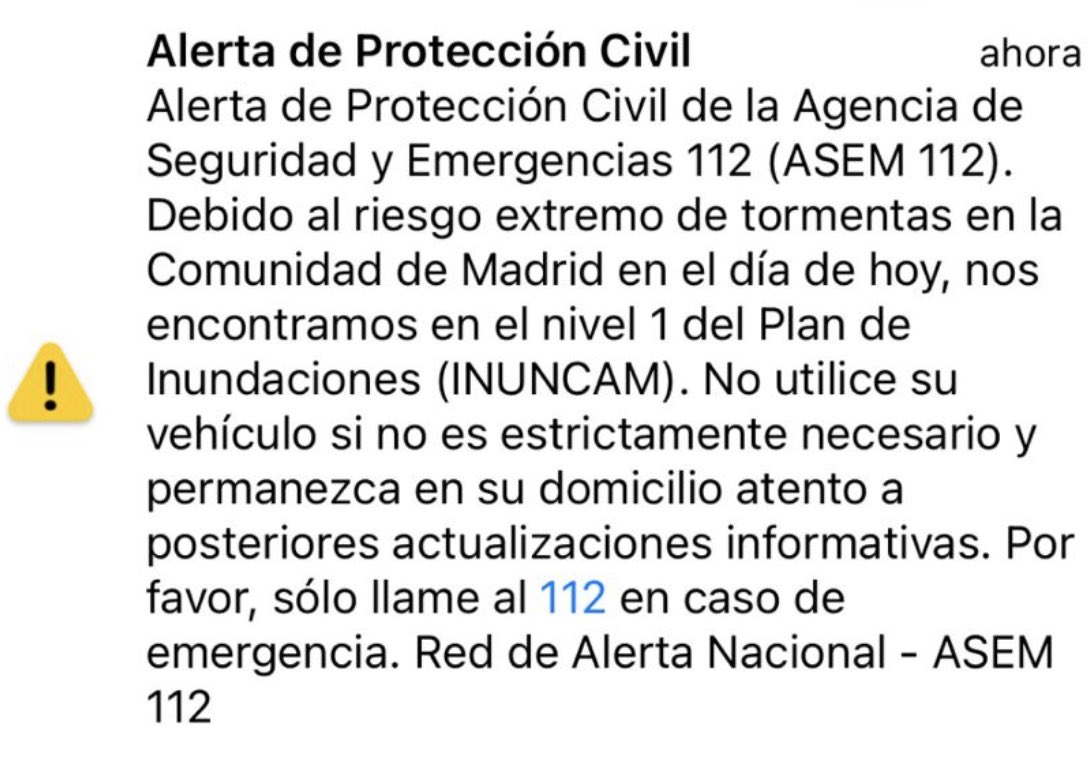 Pensaba que estábamos en la Tercera Guerra Mundial y que un proyectil iba a caer encima de mi casa