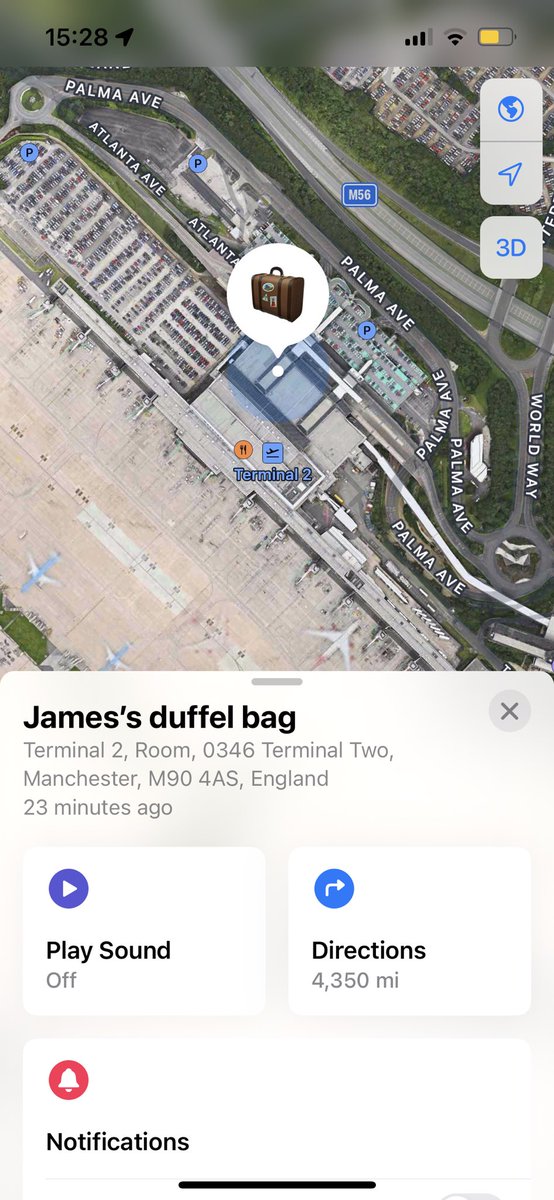 JwHartley1's tweet photo. @KLM_UK can you sort out my luggage. We left Manchester airport on Friday 1st and my luggage has still not left the airport. You told me it would be here today, you have now said that you can’t find it in the airport. This is my bag. Sort it out. #Holidayruined https://t.co/b2n8SI3qYd