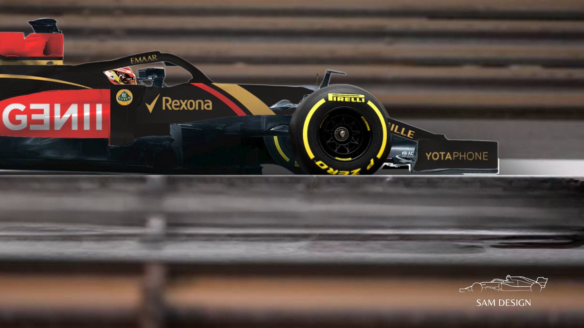 Check out this stunning Lotus F1 2021 Livery Concept! With a sleek black base, complemented by striking gold and red accents, it's a true masterpiece of design. Can't wait to see it on the track!  

#Livery #Formula1 #LiveryDesign #F1 #LotusF1 #LiveryConcept #F1 #PastorMaldonado