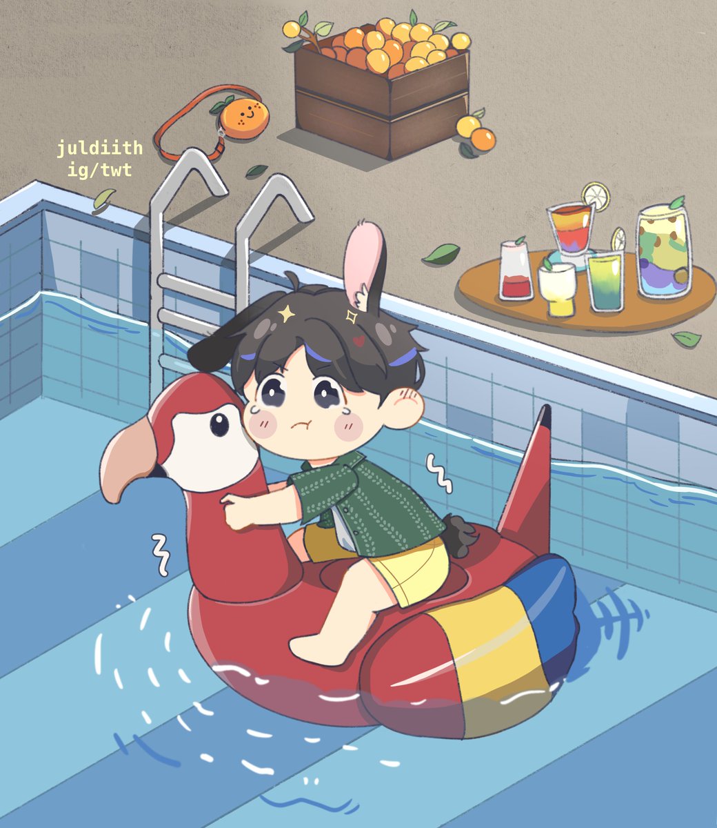 juldiith's tweet photo. Midsummer pool party🍊☀️🏖️

#TXTfanart #SeasonofTXT #TXT #SOOBIN #YEONJUN #BEOMGYU #TAEHYUN #HUENINGKAI #투바투 https://t.co/2hLI3p8wl1
