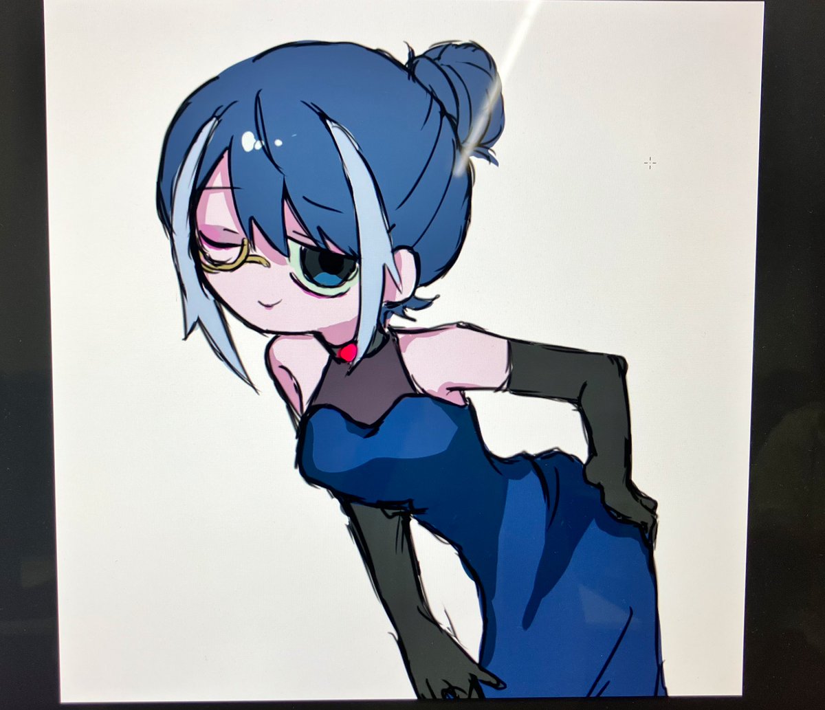 mukuro_mama's tweet photo. オーキャンで描いてきた☝️ https://t.co/18WOfsikp8